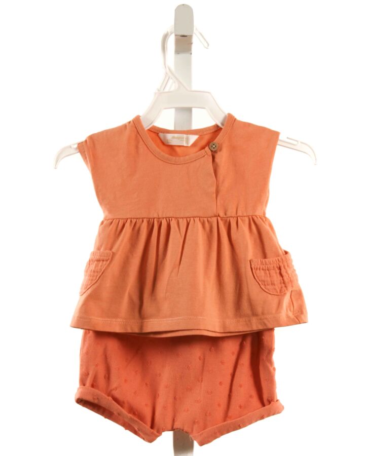 MAYORAL  ORANGE KNIT   2-PIECE OUTFIT