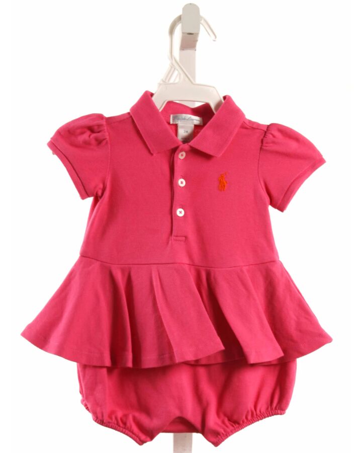 RALPH LAUREN  PINK PIQUE   BUBBLE