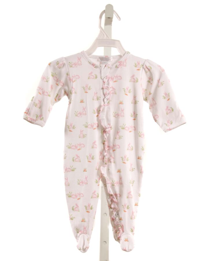 KISSY KISSY  PINK KNIT   LAYETTE WITH RUFFLE