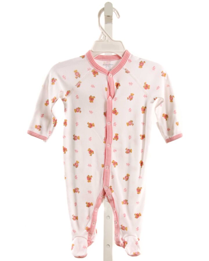 RALPH LAUREN  PINK KNIT  PRINTED DESIGN LAYETTE