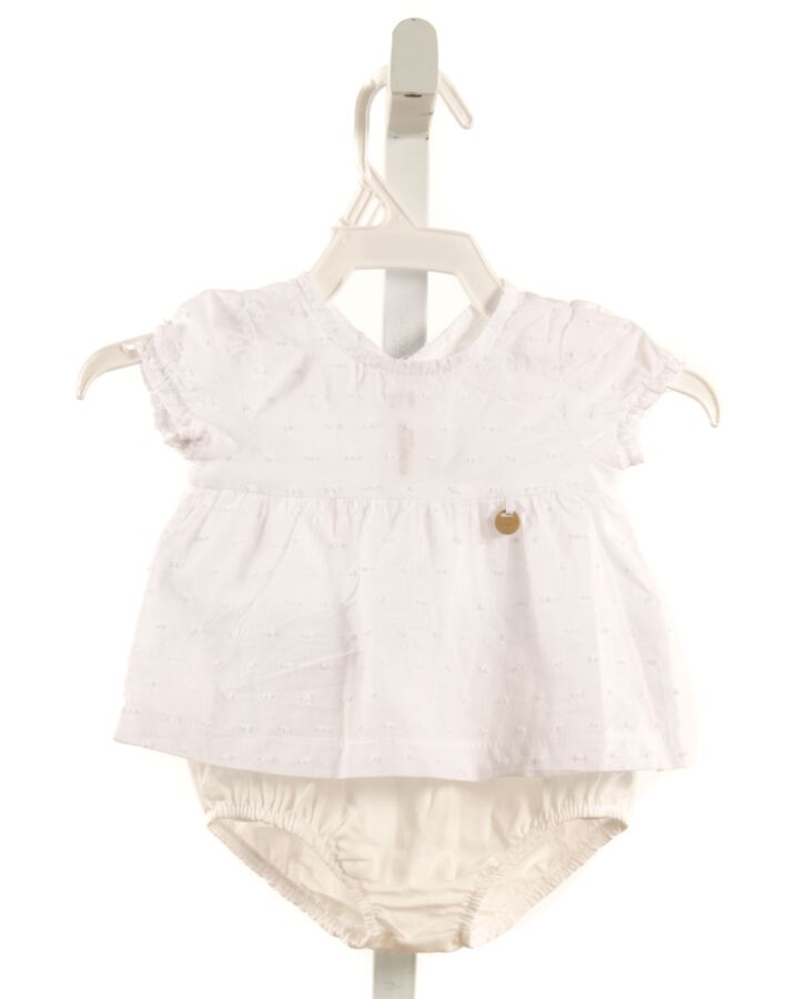 MAYORAL  WHITE SWISS DOT   2-PIECE OUTFIT