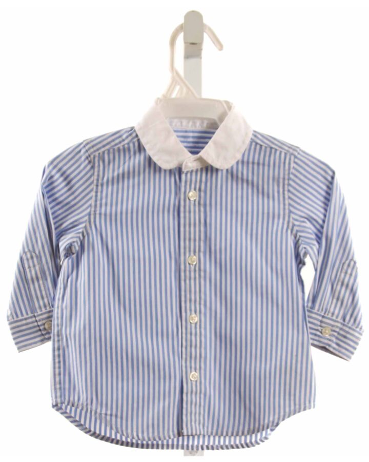 RALPH LAUREN  LT BLUE  STRIPED  DRESS SHIRT