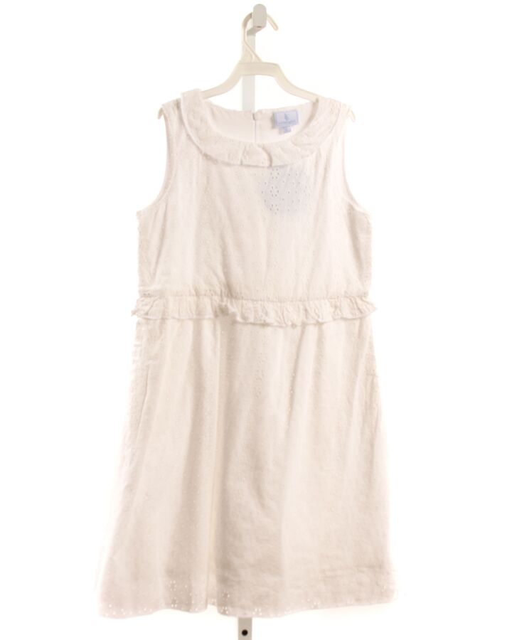 LITTLE ENGLISH  WHITE EYELET   DRESS