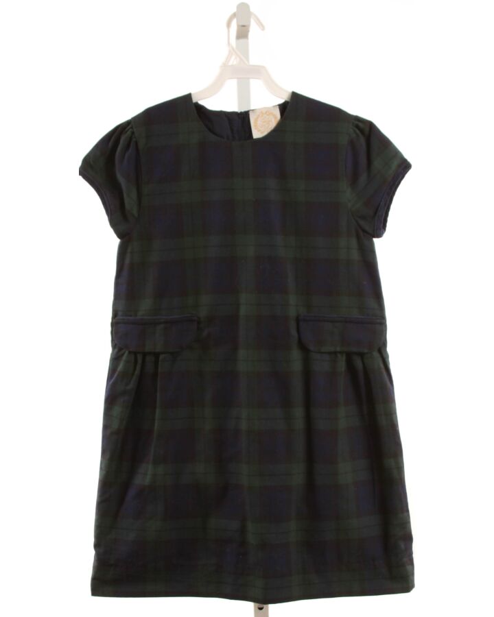 THE BEAUFORT BONNET COMPANY  FOREST GREEN  PLAID  DRESS