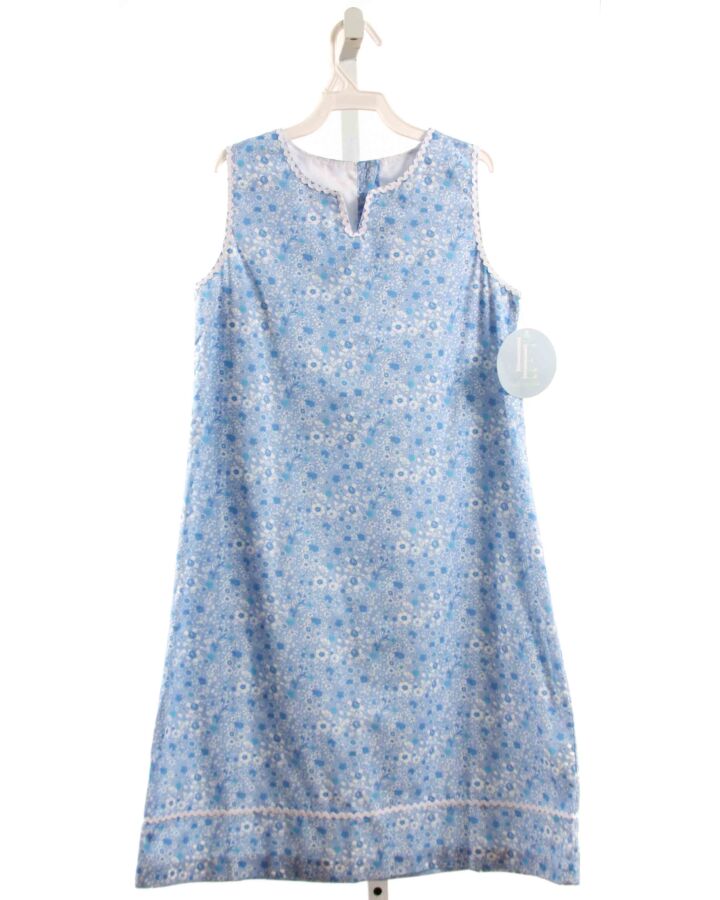 LITTLE ENGLISH  BLUE  FLORAL  DRESS