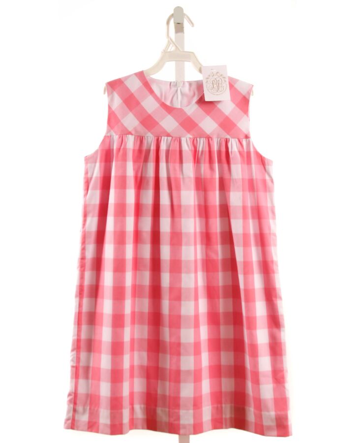 THE BEAUFORT BONNET COMPANY  PINK  GINGHAM  DRESS