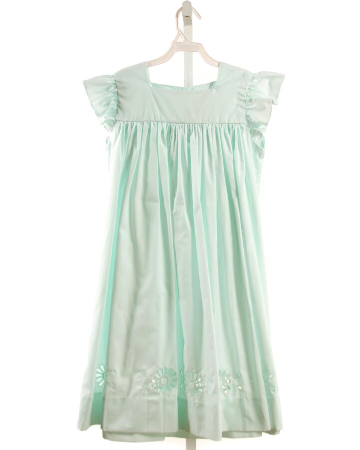THE PROPER PEONY  AQUA    DRESS