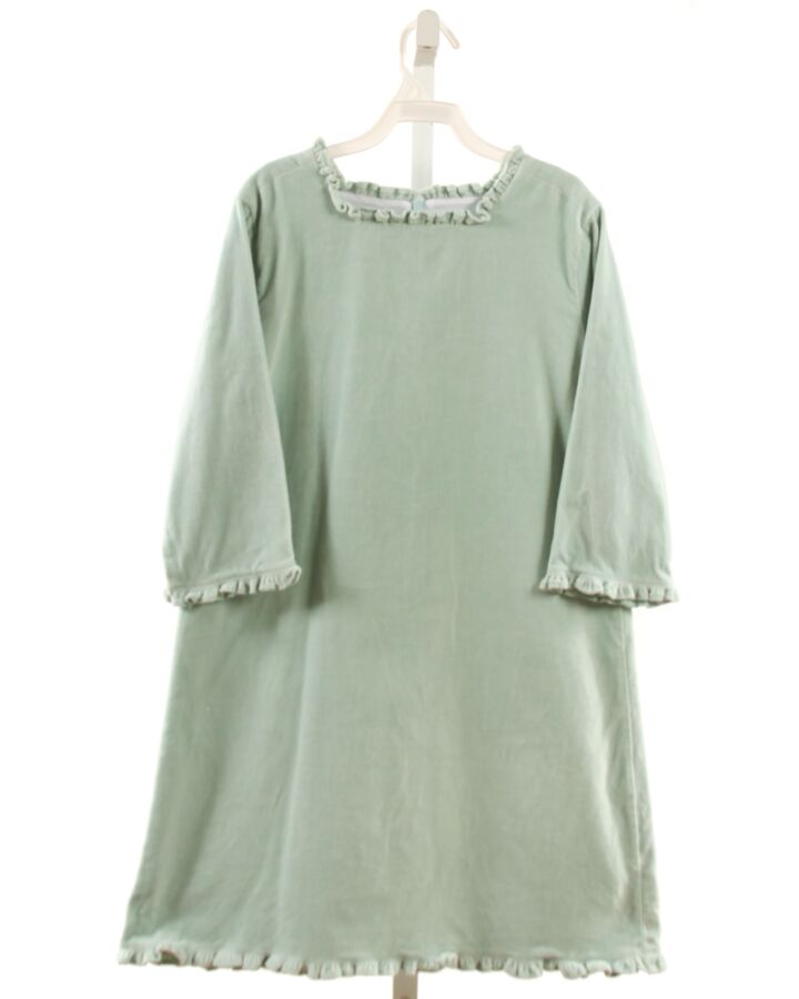 PEGGY GREEN  MINT VELVET   DRESS WITH RUFFLE