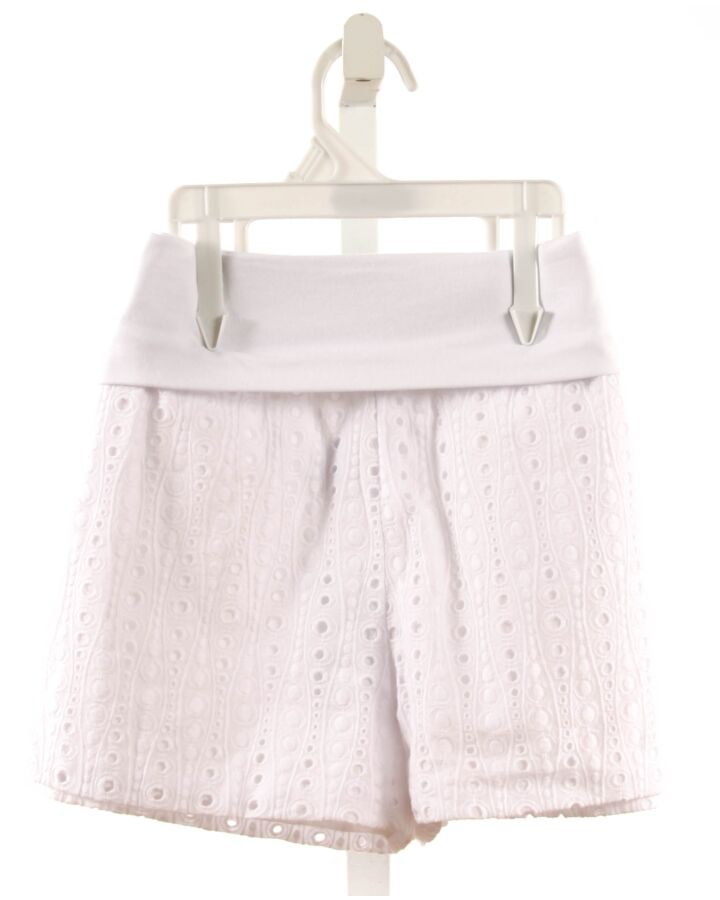BELLA BLISS  WHITE EYELET   SHORTS