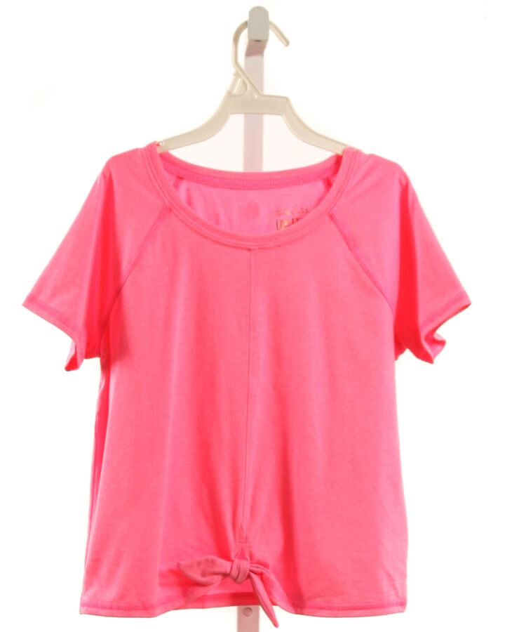 LILLY PULITZER  HOT PINK    KNIT SS SHIRT