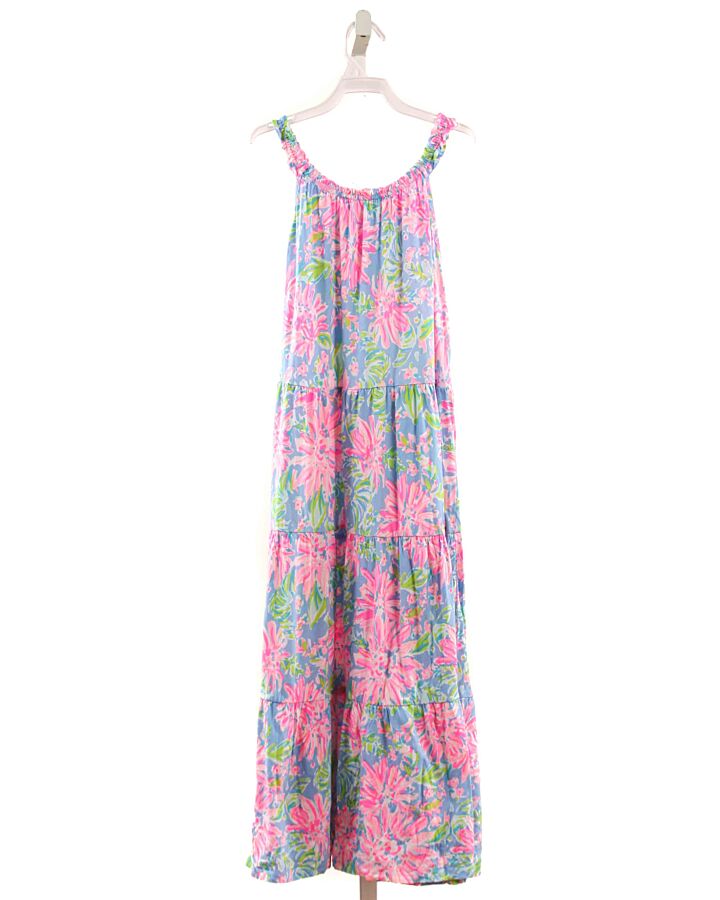LILLY PULITZER  HOT PINK  FLORAL  KNIT DRESS