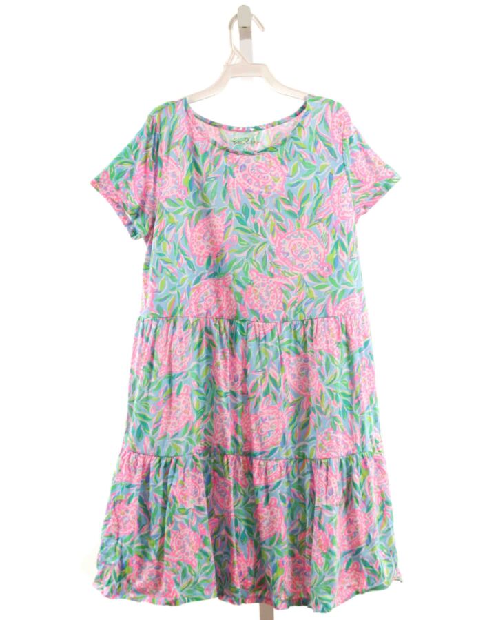 LILLY PULITZER  MULTI-COLOR  FLORAL  KNIT DRESS