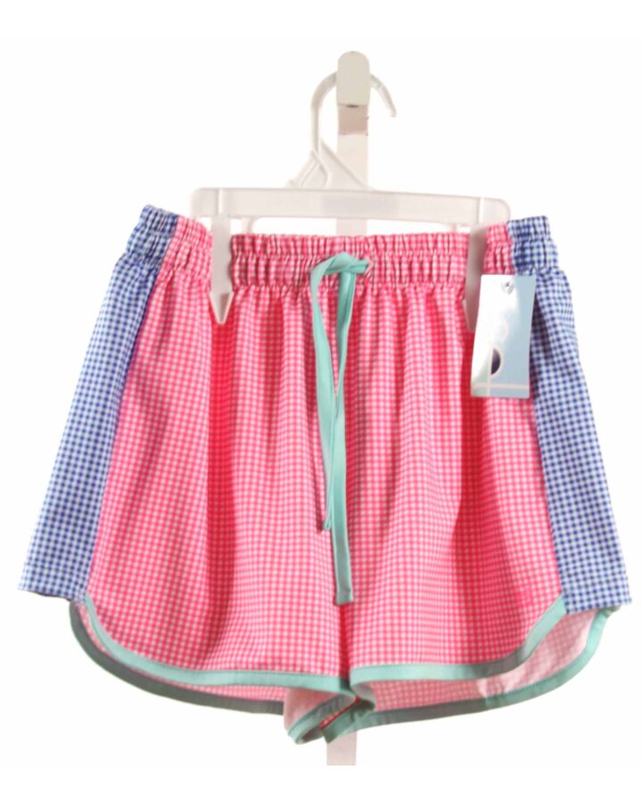 SET BY LULLABY SET  HOT PINK  GINGHAM  SHORTS