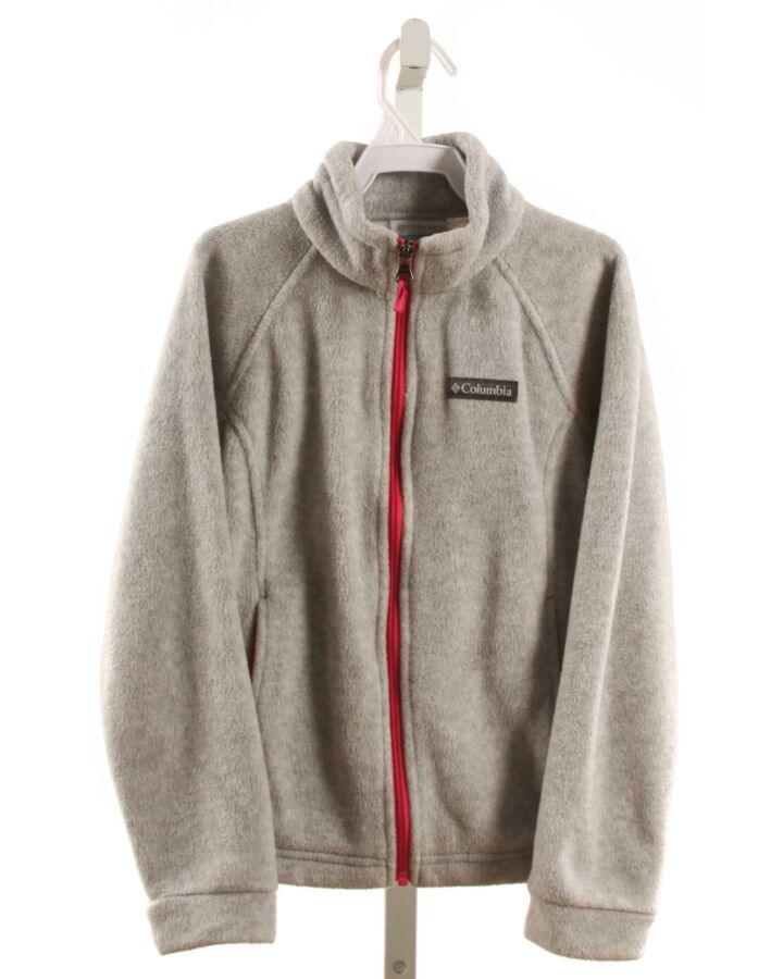 COLUMBIA  GRAY FLEECE   OUTERWEAR