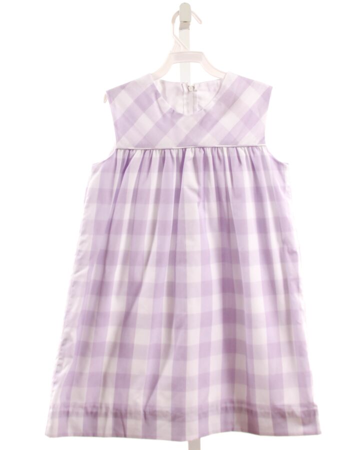 THE BEAUFORT BONNET COMPANY  LAVENDER  GINGHAM  DRESS