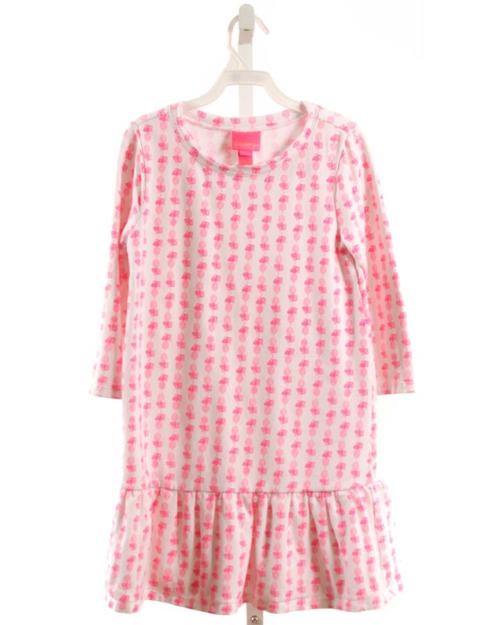 LILLY PULITZER  PINK   PRINTED DESIGN KNIT DRESS