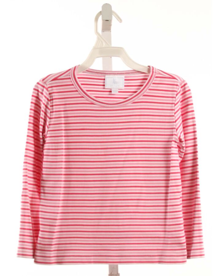 LITTLE ENGLISH  PINK  STRIPED  T-SHIRT