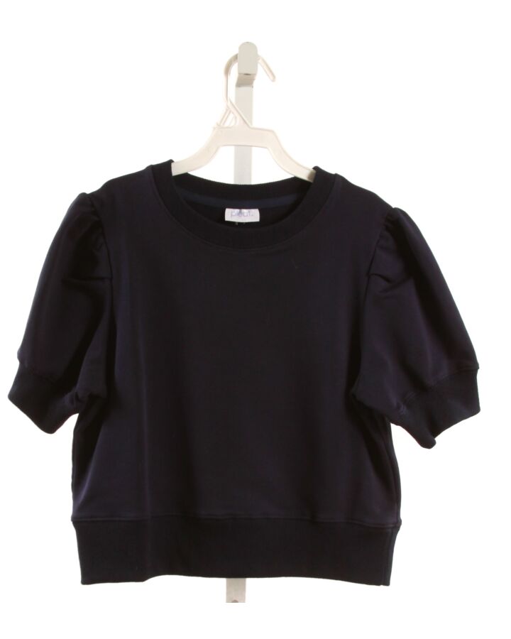 PLEAT.  BLUE    SHIRT-SS