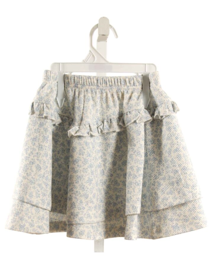 MABEL & HONEY  BLUE  FLORAL  SKIRT