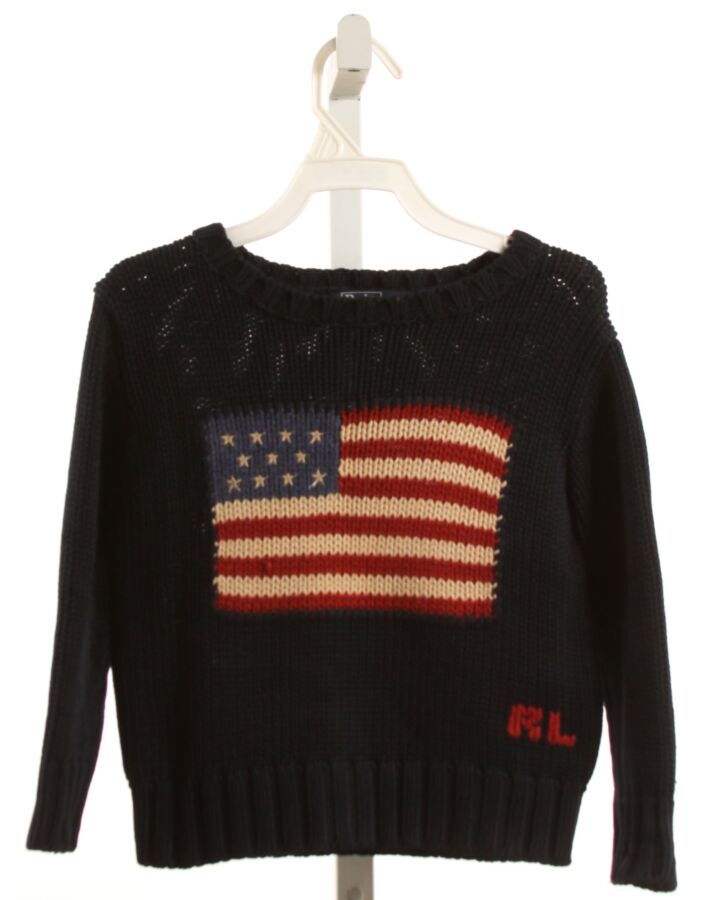 POLO BY RALPH LAUREN  NAVY    SWEATER