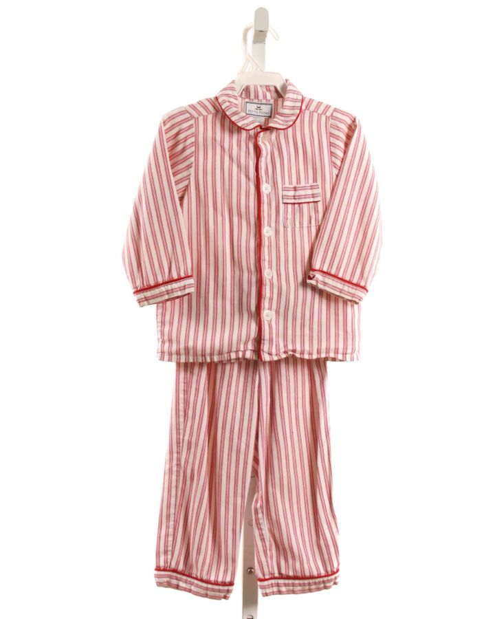 PETITE PLUME  RED  STRIPED  LOUNGEWEAR