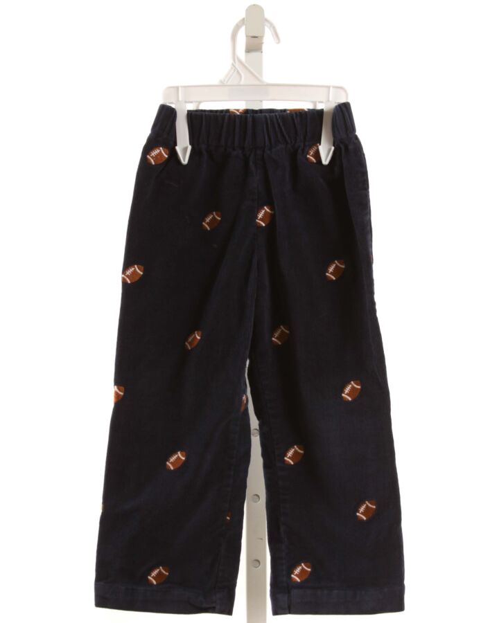CPC  NAVY CORDUROY  EMBROIDERED PANTS