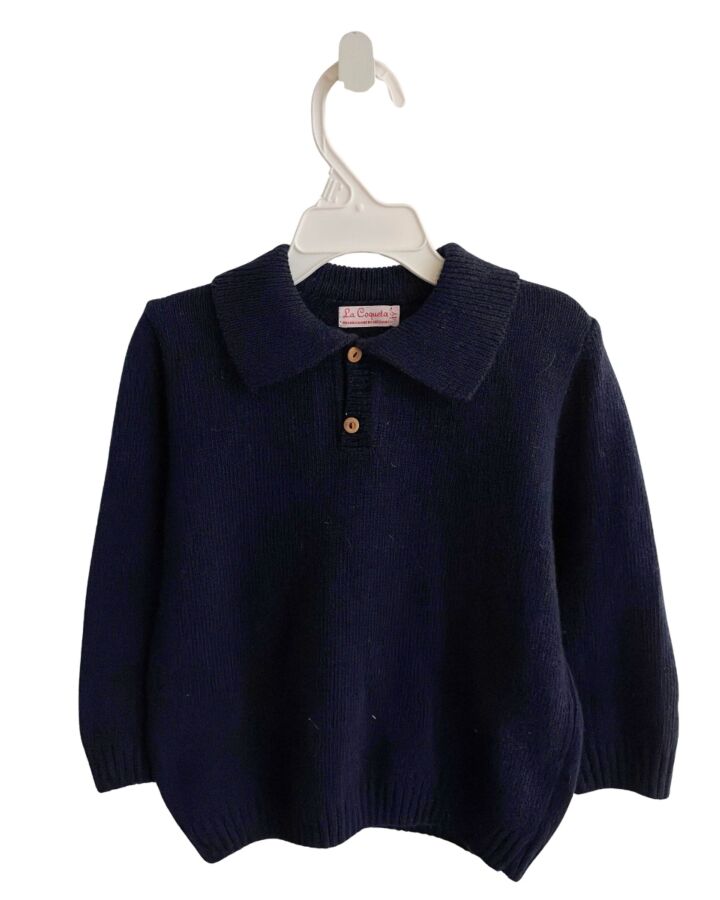 LA COQUETA  NAVY    SWEATER