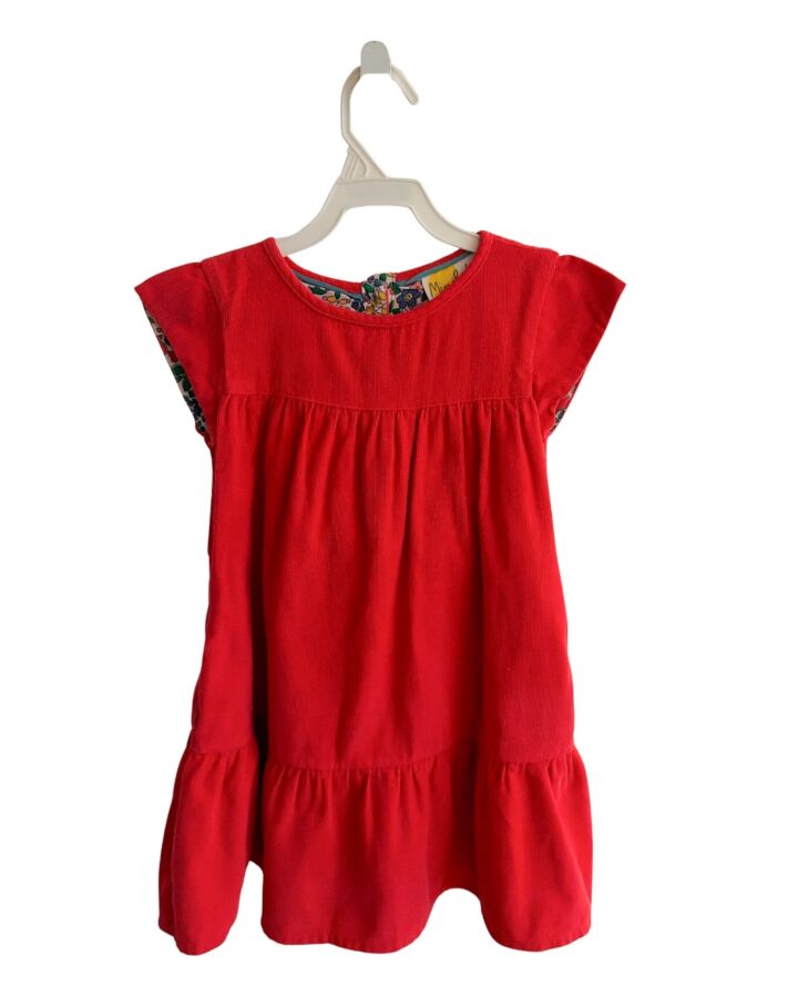 MINI BODEN  RED CORDUROY   DRESS