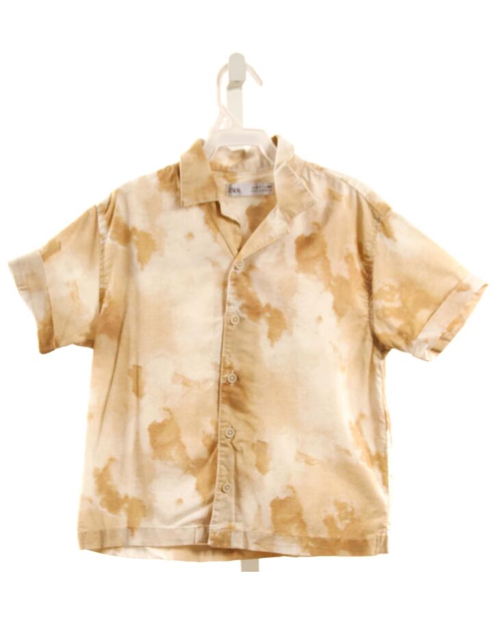 ZARA  BROWN    DRESS SHIRT