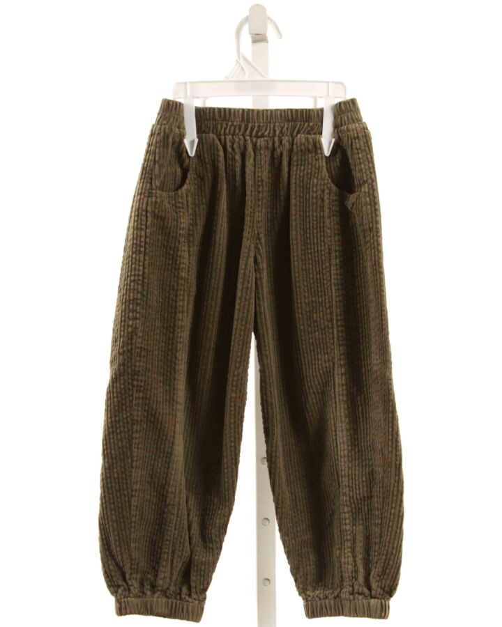 ZARA  FOREST GREEN CORDUROY   PANTS