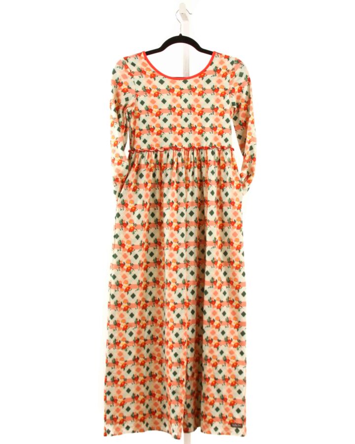 MATILDA JANE  RED  FLORAL  KNIT ROMPER