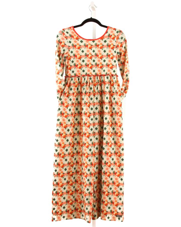 MATILDA JANE  RED  FLORAL  KNIT ROMPER