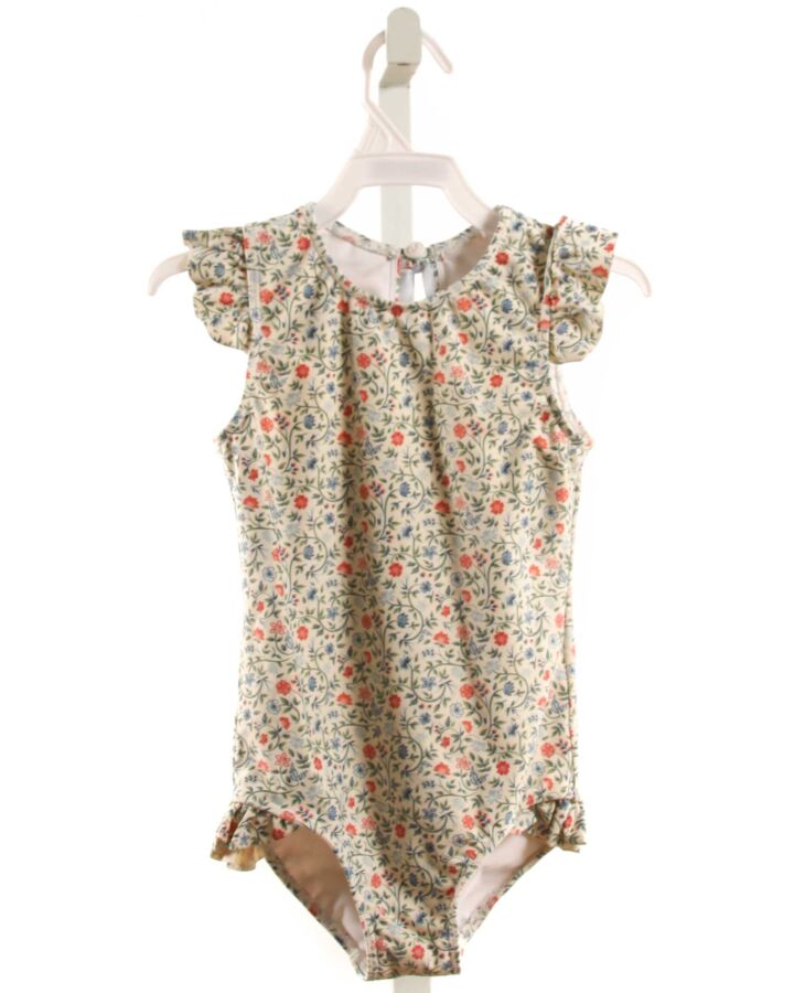 MINNOW  IVORY  FLORAL  1-PIECE SWIMSUIT