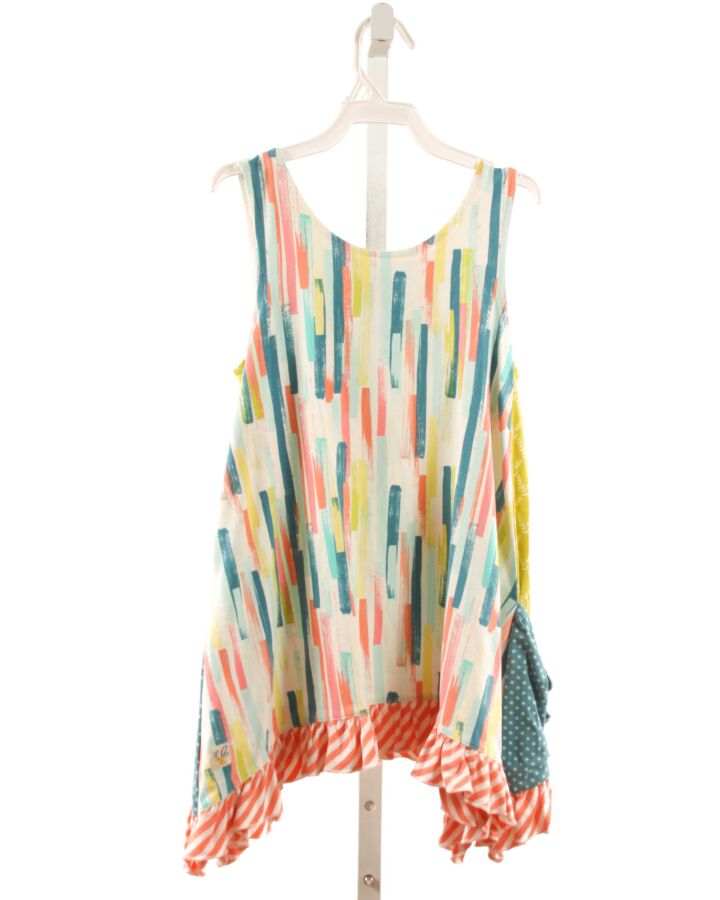 WILD FLOWERS  MULTI-COLOR    SLEEVELESS SHIRT