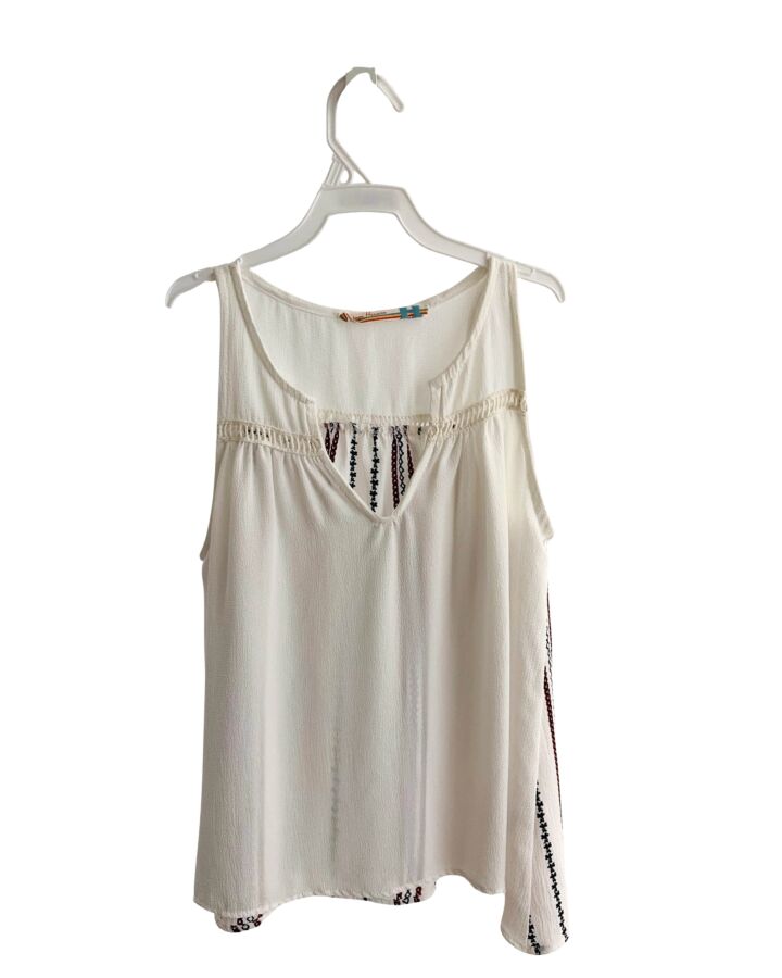 VINTAGE HAVANA  WHITE    SLEEVELESS SHIRT