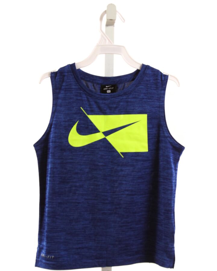 NIKE  BLUE  PRINT  KNIT TANK