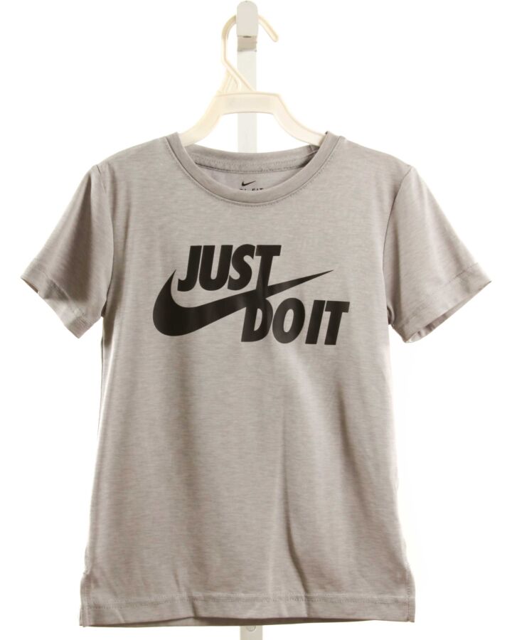 NIKE  GRAY  PRINT  T-SHIRT