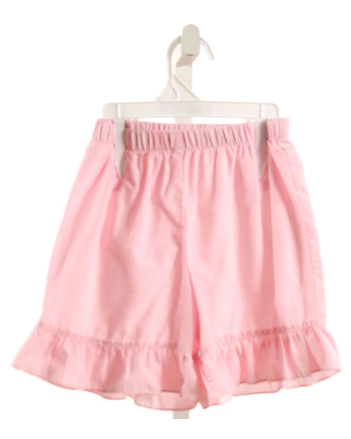 NO TAG  PINK  GINGHAM  SHORTS