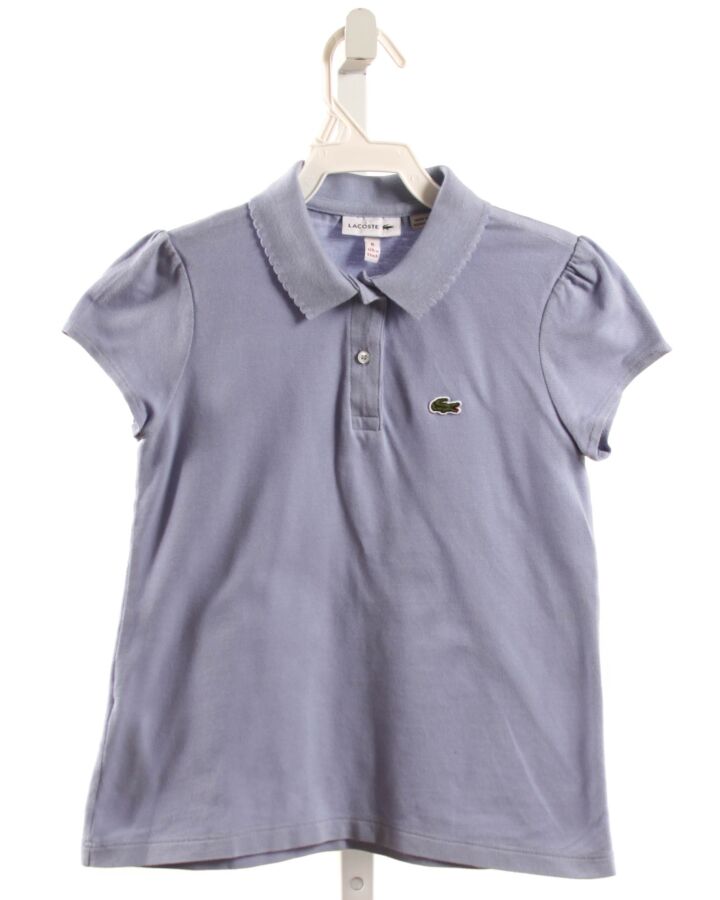 LACOSTE  LT BLUE PIQUE   KNIT SS SHIRT