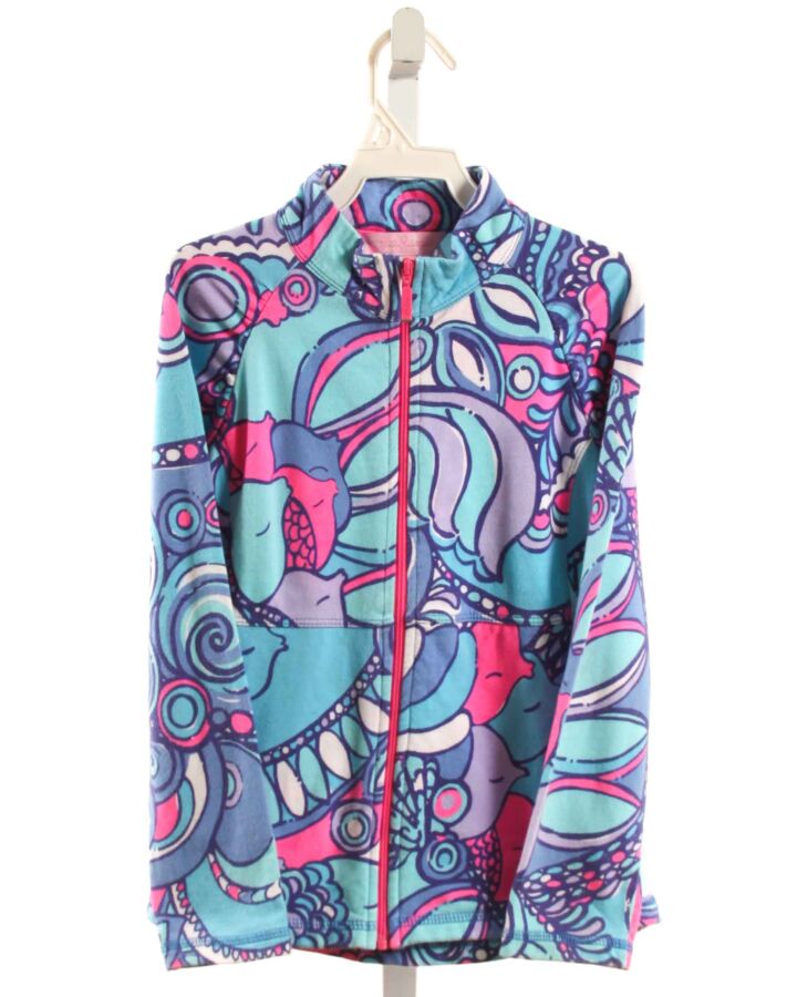 LILLY PULITZER  AQUA    PULLOVER