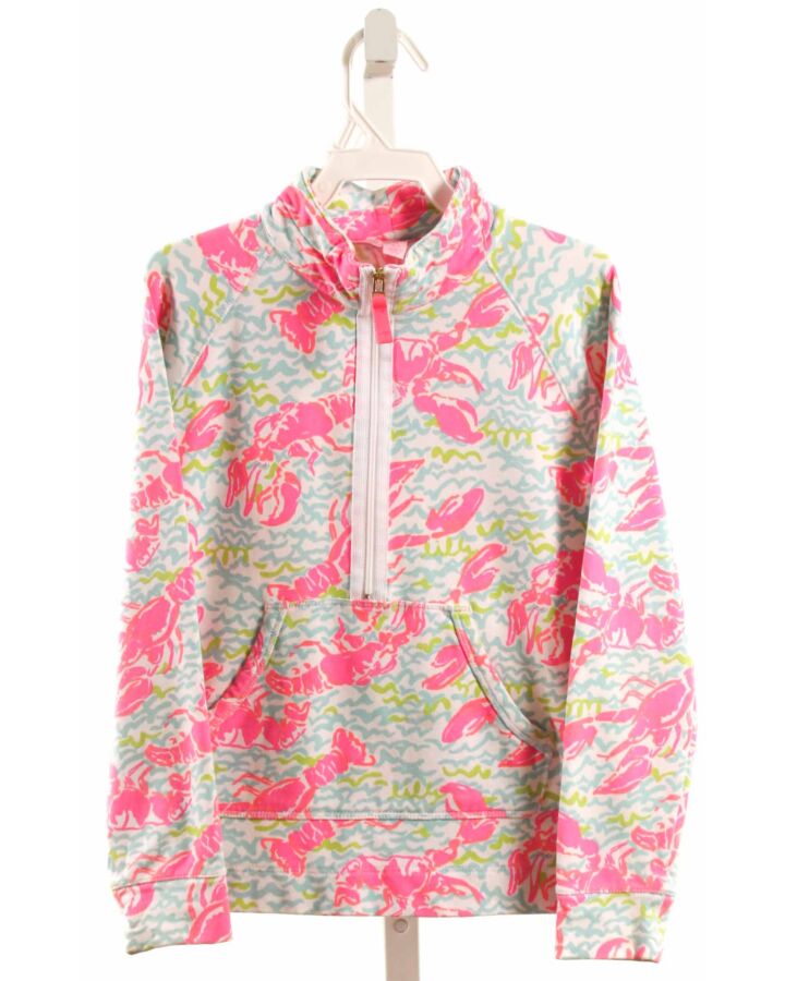 LILLY PULITZER  HOT PINK    PULLOVER