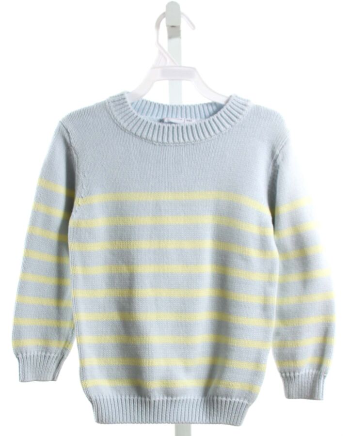 MINNOW  LT BLUE  STRIPED  SWEATER