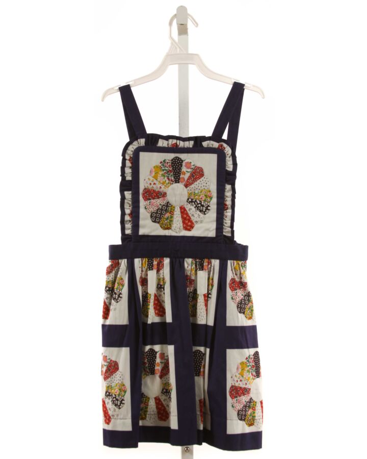 SEA NEW YORK  NAVY  FLORAL APPLIQUED DRESS