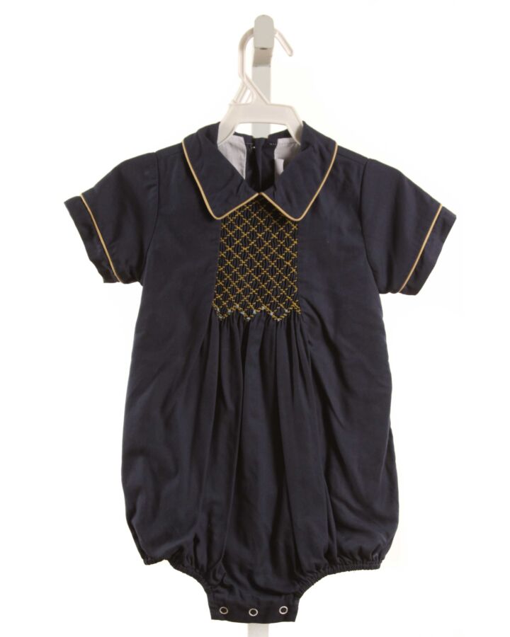 BELLBIRD  NAVY   SMOCKED BUBBLE