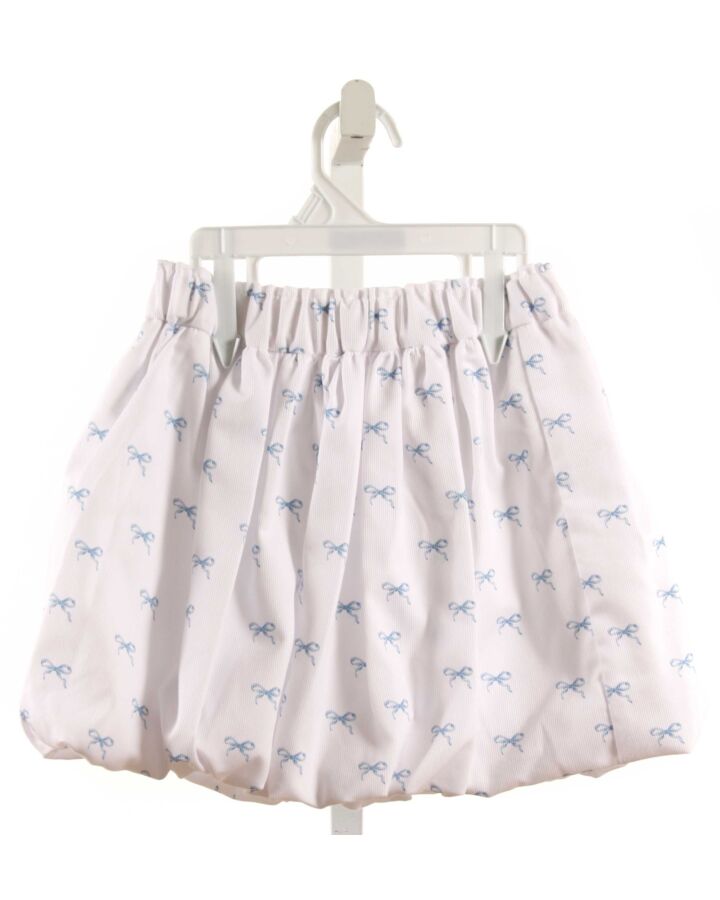 MARY & GRACE  WHITE    SKIRT WITH BUBBLE HEM