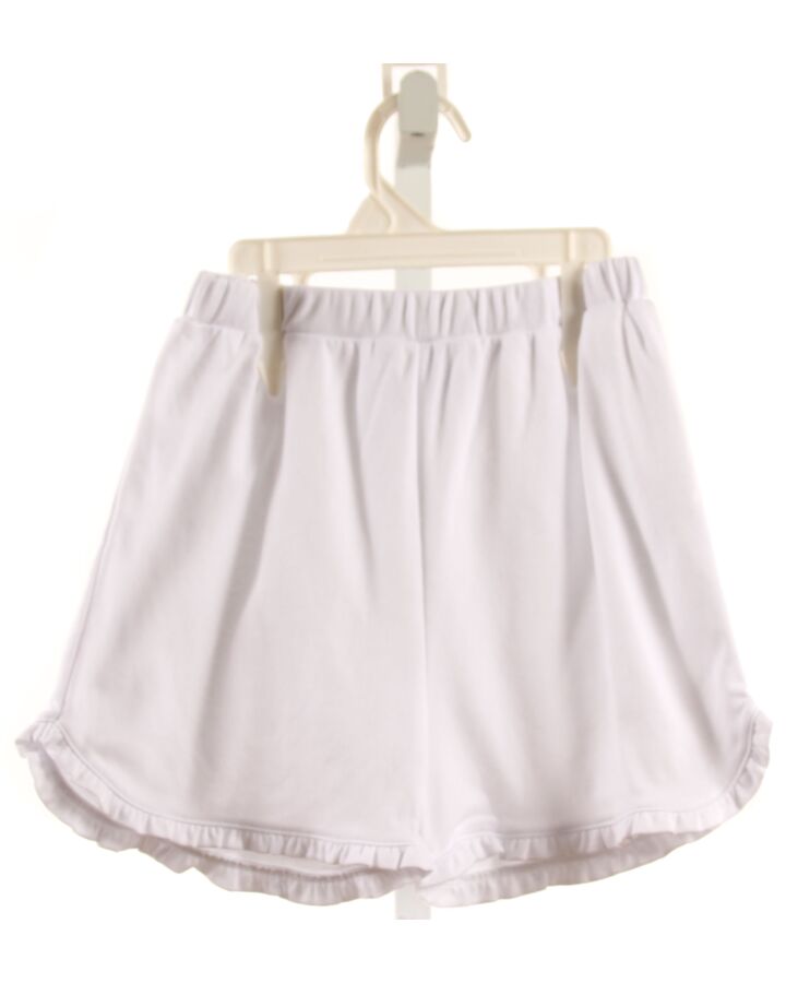 LITTLE ENGLISH  WHITE    SHORTS WITH RUFFLE