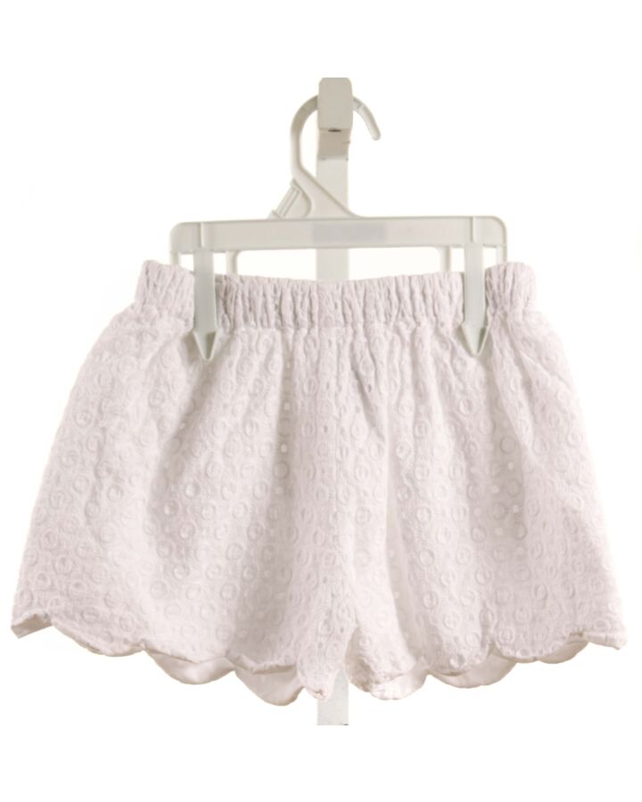 MARY & GRACE  WHITE EYELET   SHORTS