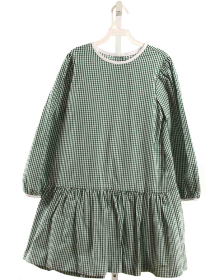 WILLOW  GREEN  GINGHAM  DRESS