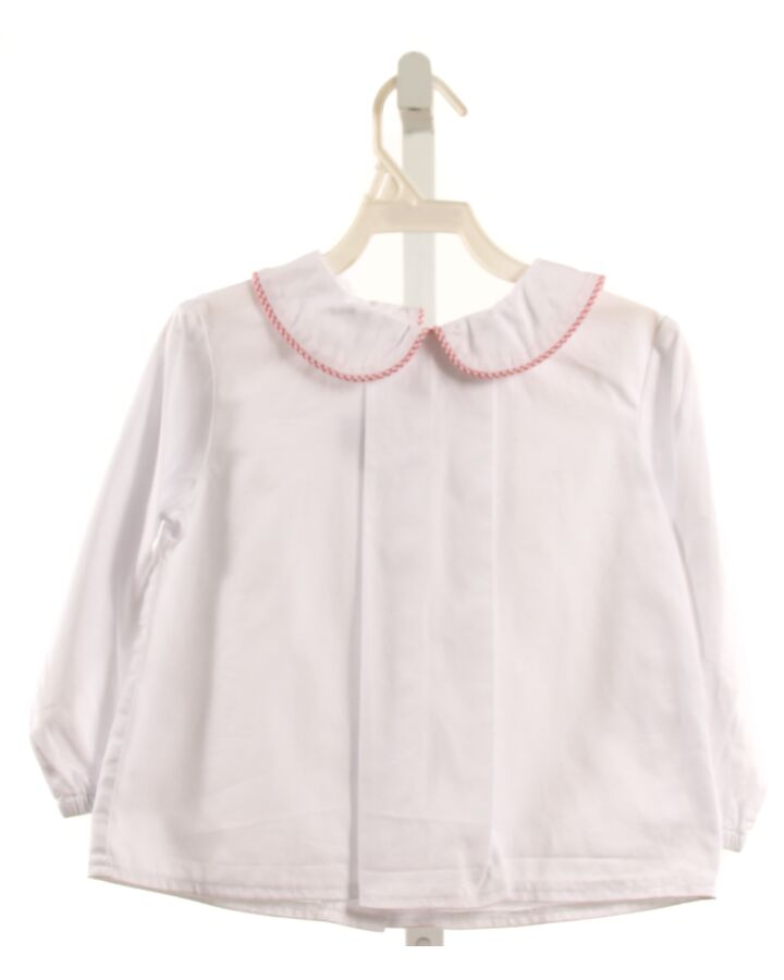 MARY & GRACE  WHITE    SHIRT-LS