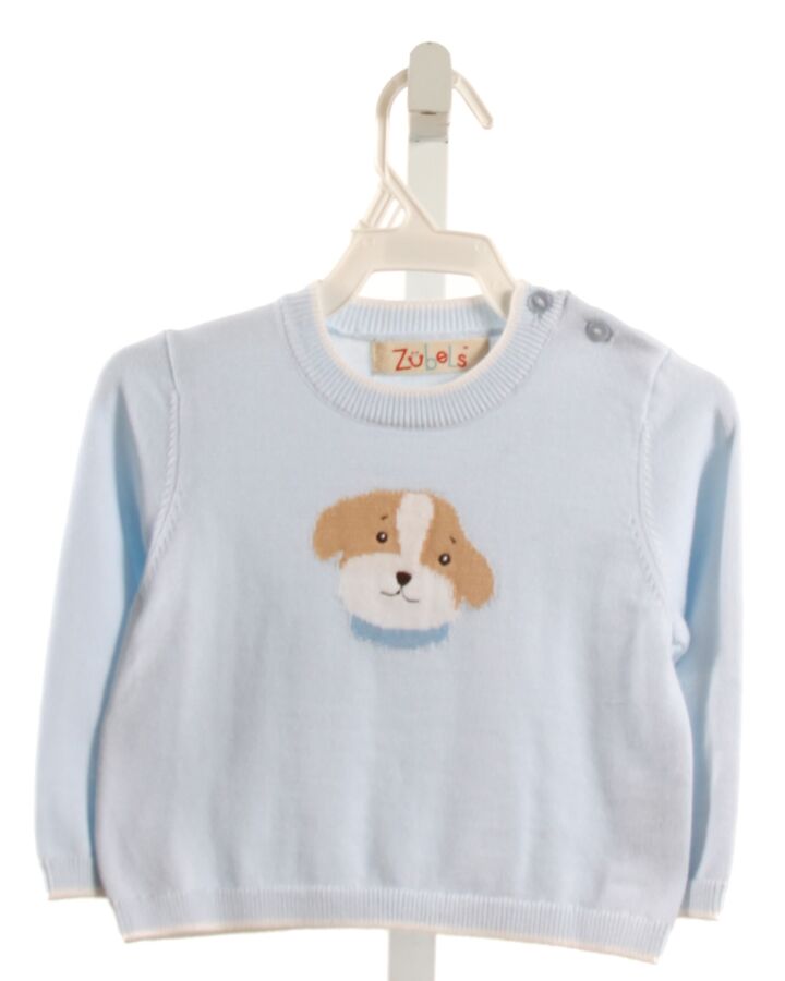 ZUBELS  LT BLUE    SWEATER